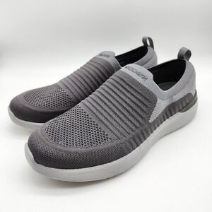 Skechers Lattimore Carlow Slip On Sneakers Mens Gray Lightweight Shoes loafer